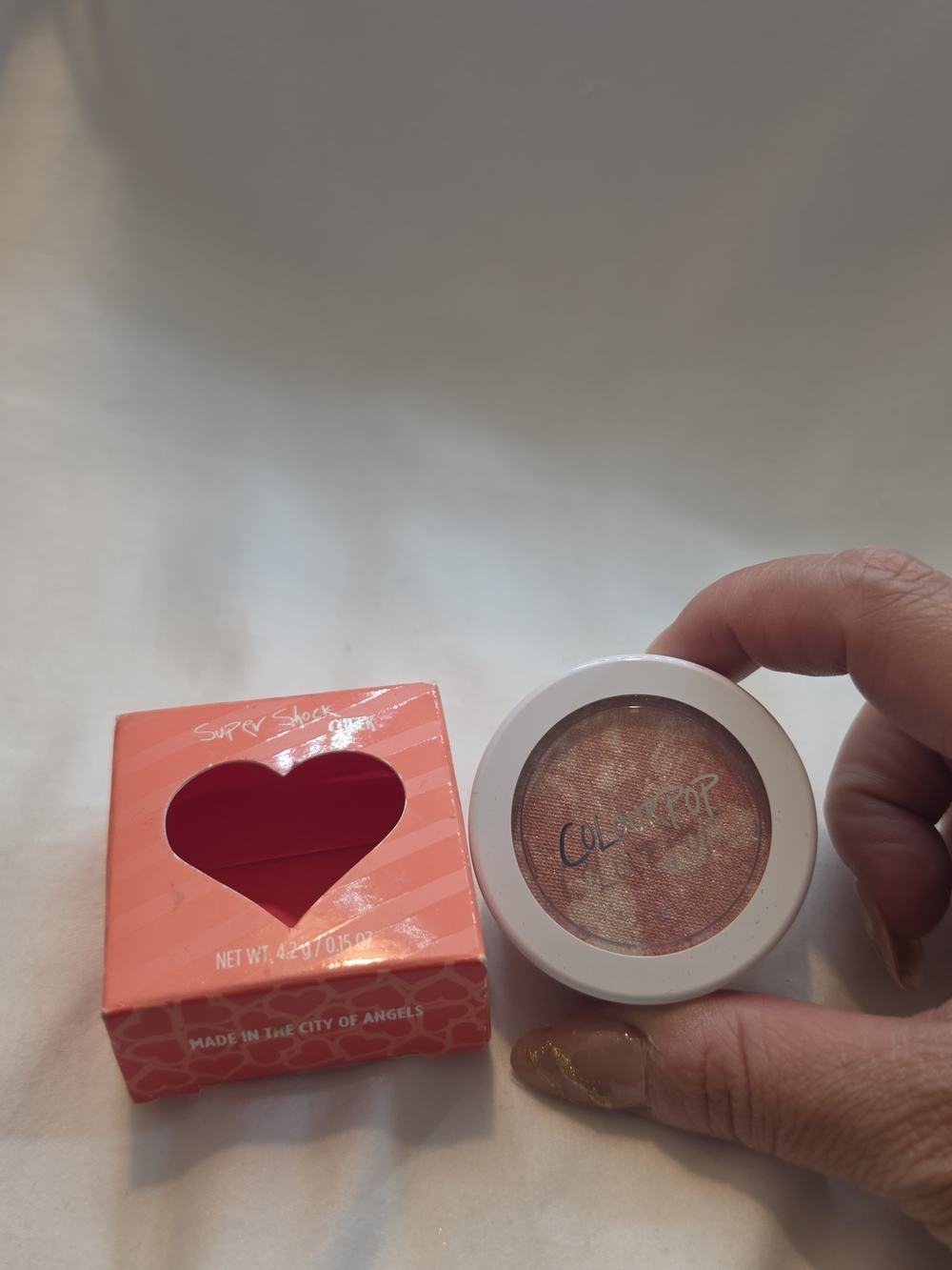 ColourPop Super Shock Highlighter – Peachy Coral Shimmer
